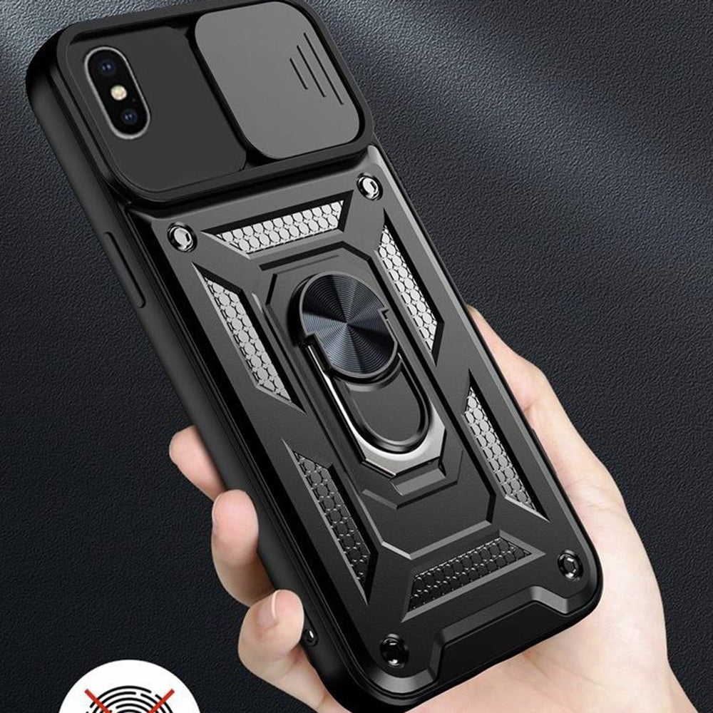 Tok Apple iPhone XS Max-hoz, Techsuit, CamShield, Zöld
