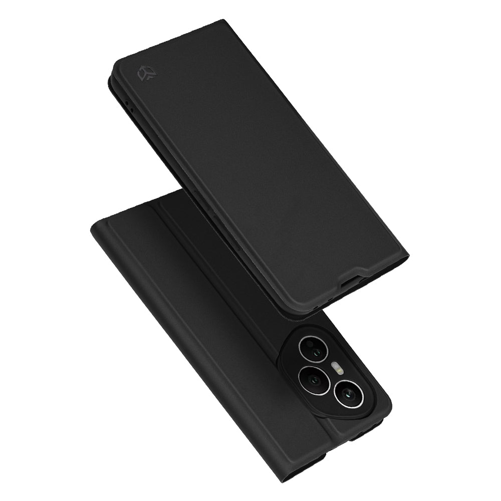 Honor 400 Pro tok, Techsuit, Magskin Book, Fekete