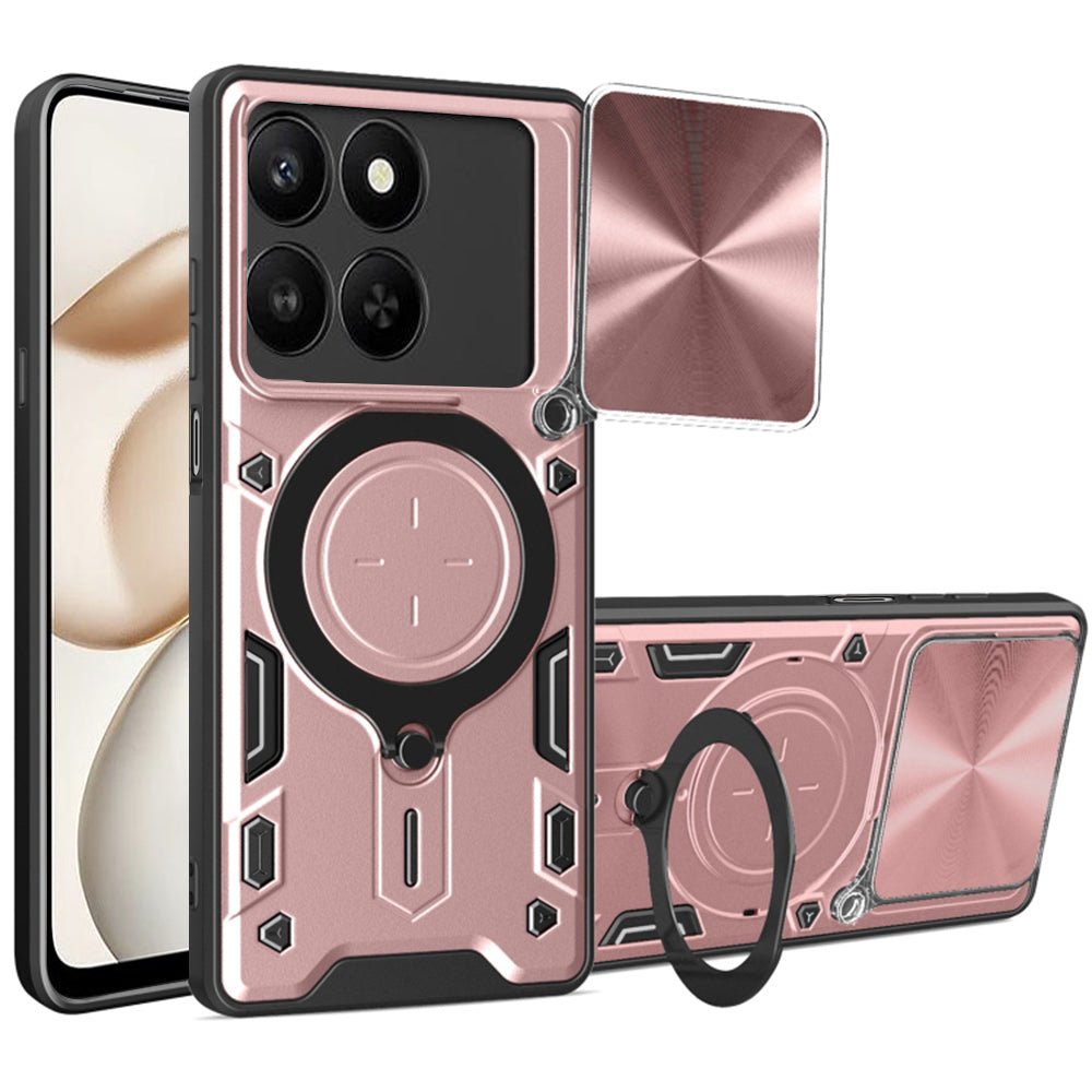 Case for Honor 400 Smart 4G / X7d 4G / 400 Smart 5G, Techsuit, CamGuard Pro, Pink