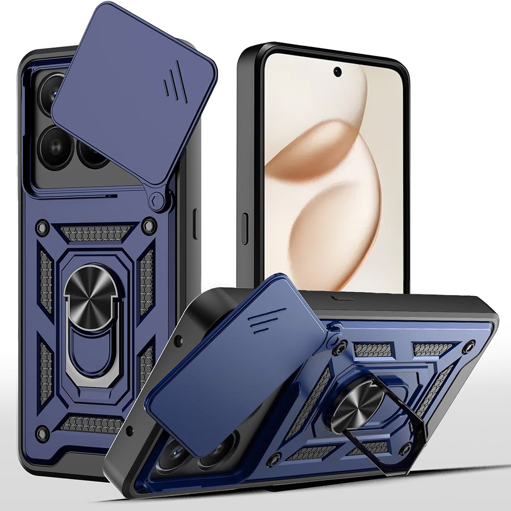Tok a Honor 400 Smart 4G / X7d 4G / 400 Smart 5G készülékhez, Techsuit, CamShield, Kék
