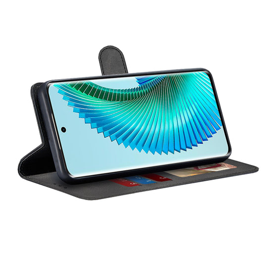 Tok Honor Magic6 Lite-hez, Techsuit, Diary Book, Fekete