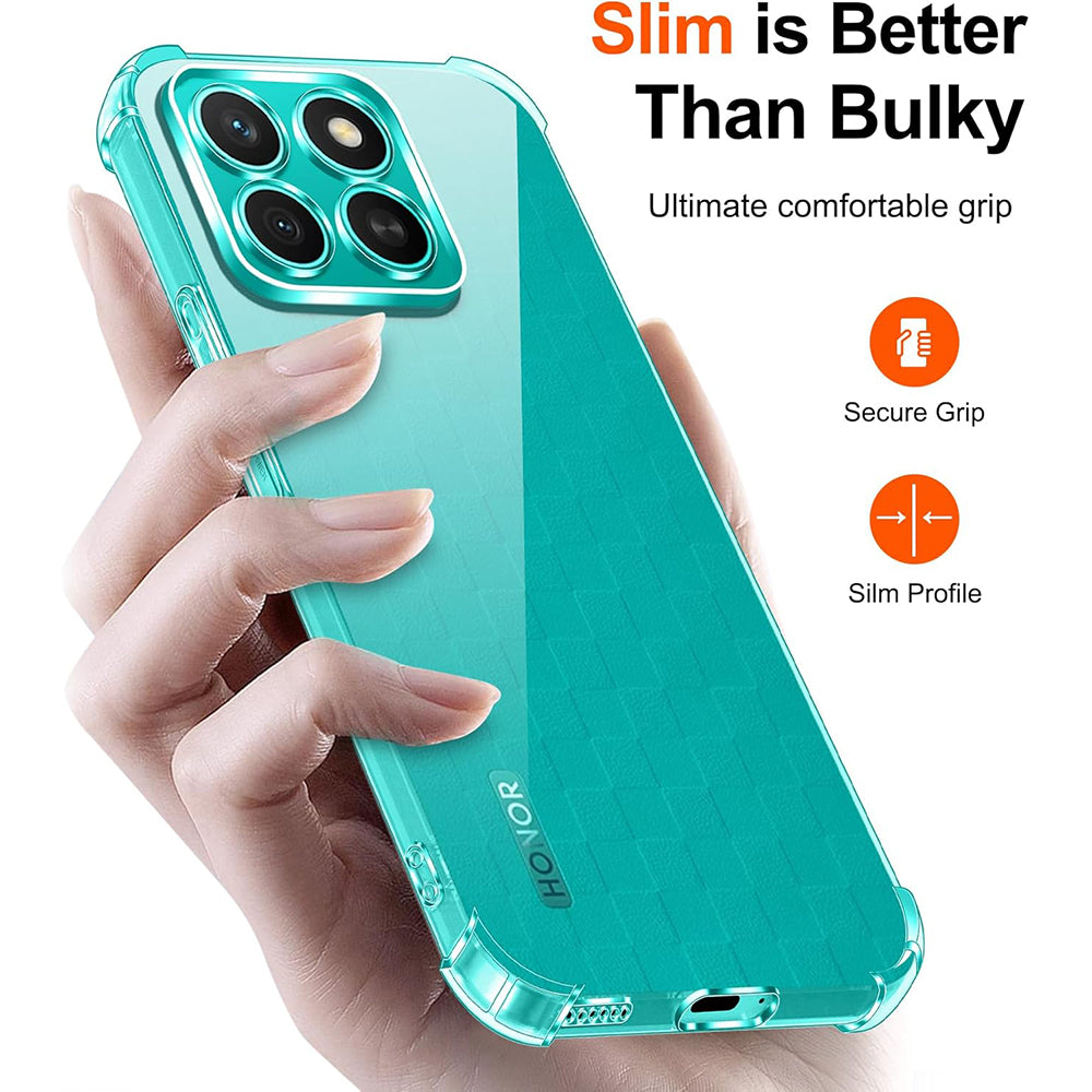 Honor X8c tok, Techsuit, Ütésálló Átlátszó, Átlátszó