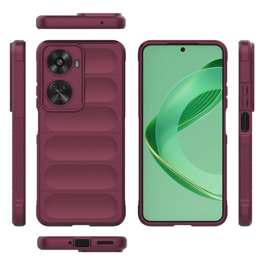 Tok Huawei nova 11 SE / nova 12 SE-hez, Techsuit, Magic Shield, Piros