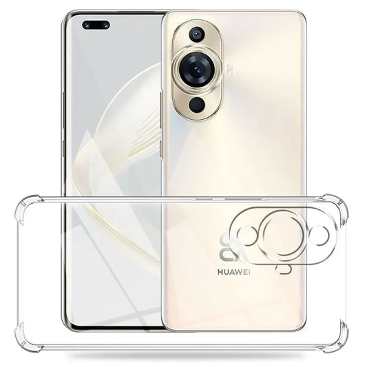 Tok Huawei nova 12s / nova 11-hez, Techsuit, ütésálló átlátszó, áttetsző