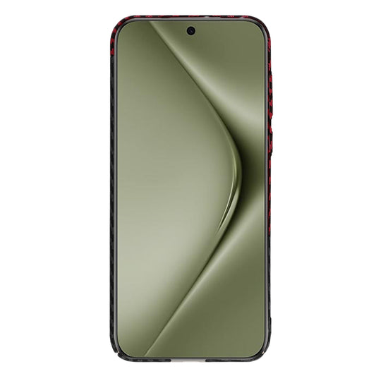 Tok Huawei Pura 70 Ultra-hoz, Techsuit, Carbonite FiberShell, Fekete Piros