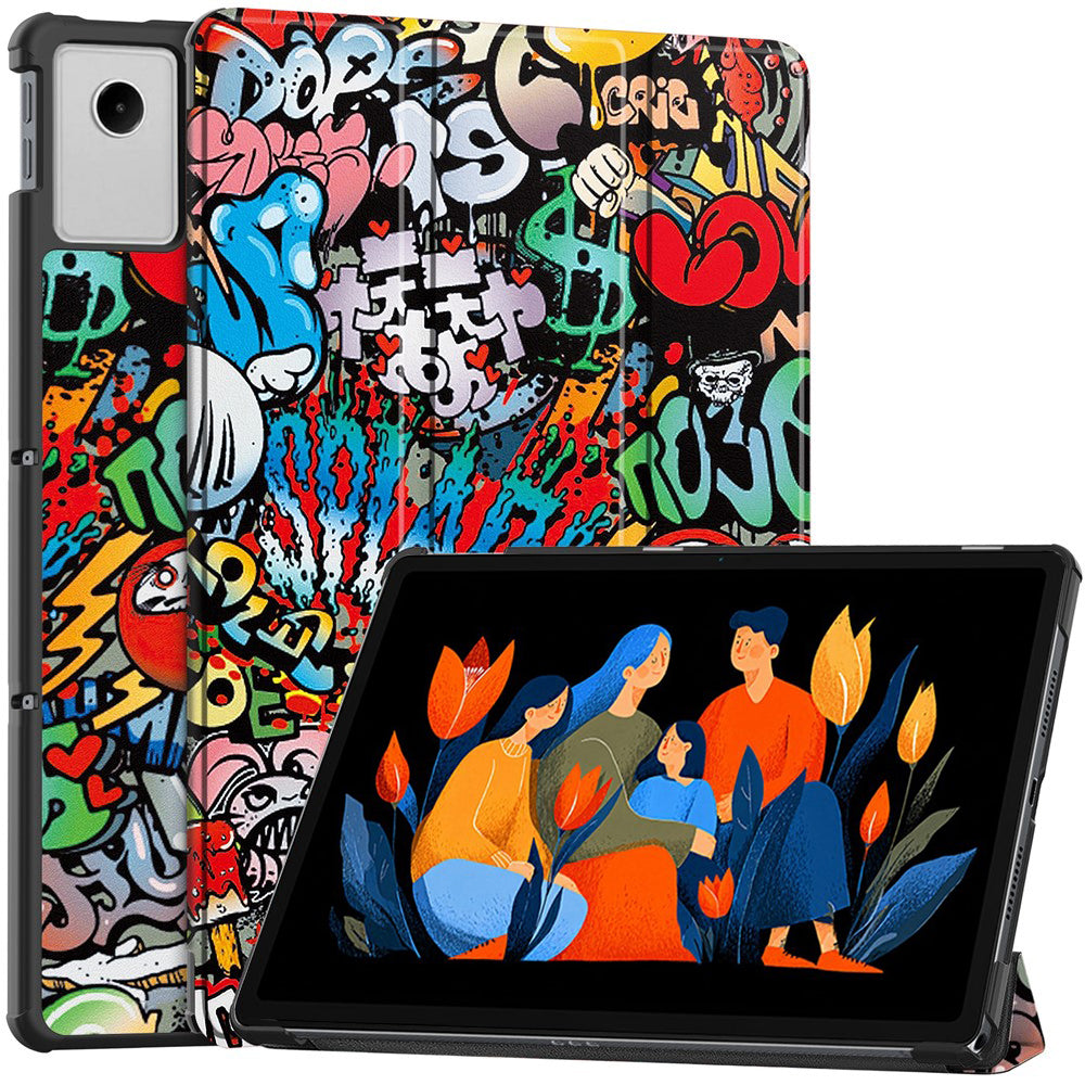 Tok a Lenovo Idea Tab Plus-hoz, Techsuit, FoldPro Urban Vibe, Többszínű