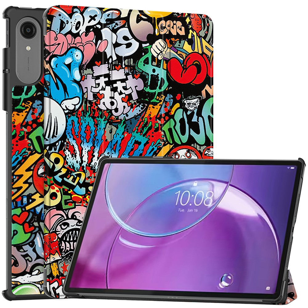 Tok Lenovo Idea Tab Pro Gen 2-hez, Techsuit, FoldPro Urban Vibe, Többszínű