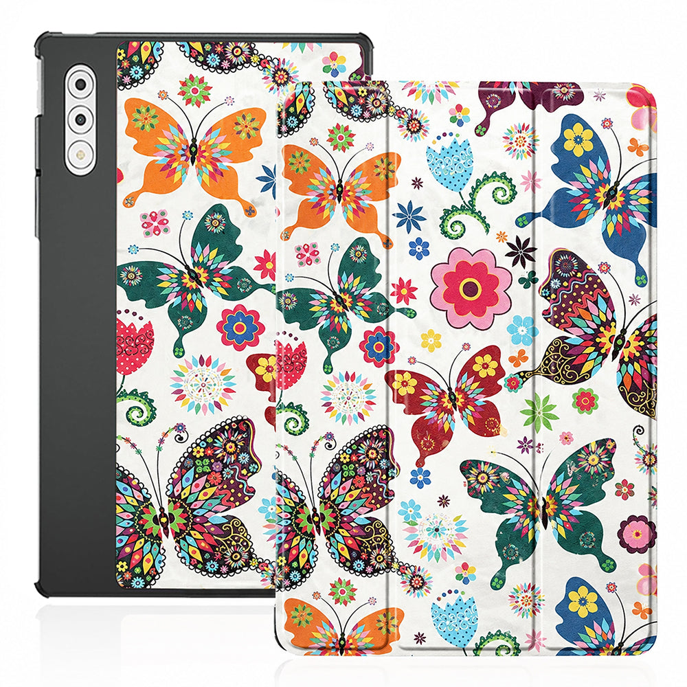 Tok Lenovo Yoga Tab Plus-hoz, Techsuit, FoldPro Butterfly, Többszínű