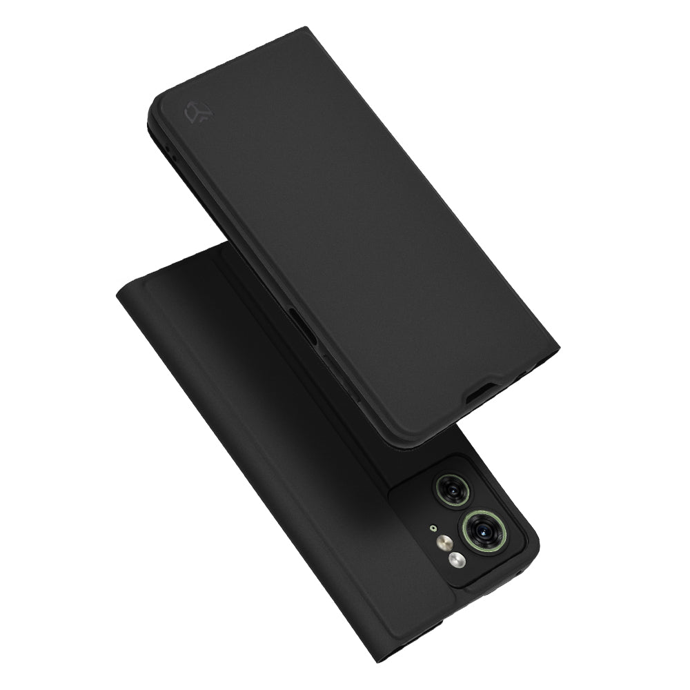 Tok Motorola Edge (2023) / Edge 40 készülékhez, Techsuit, Magskin Book, Fekete