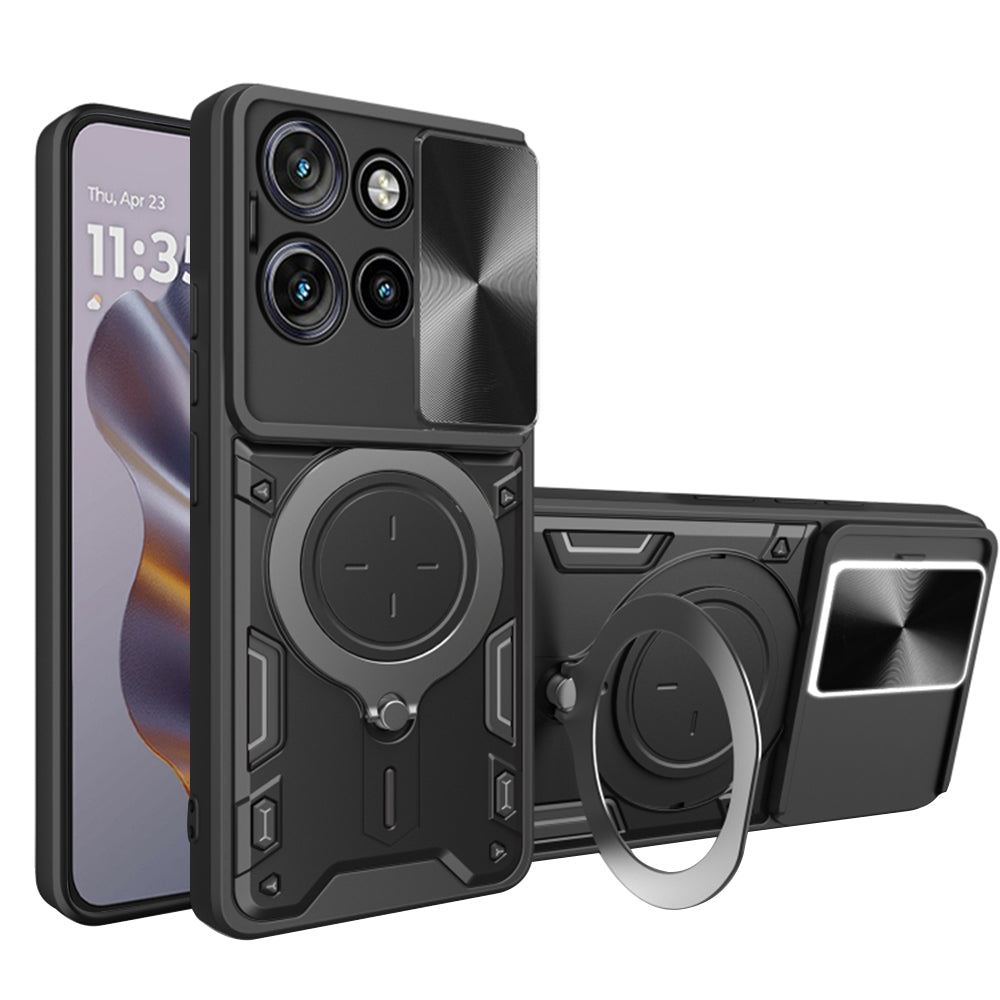 Tok Motorola Edge 60 Neo / Edge 50 Neo készülékhez, Techsuit, CamGuard Pro, Fekete