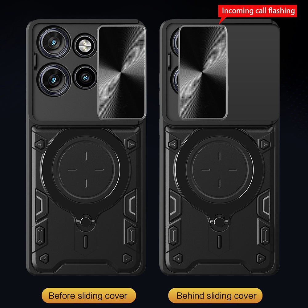 Tok Motorola Edge 60 Neo / Edge 50 Neo készülékhez, Techsuit, CamGuard Pro, Fekete
