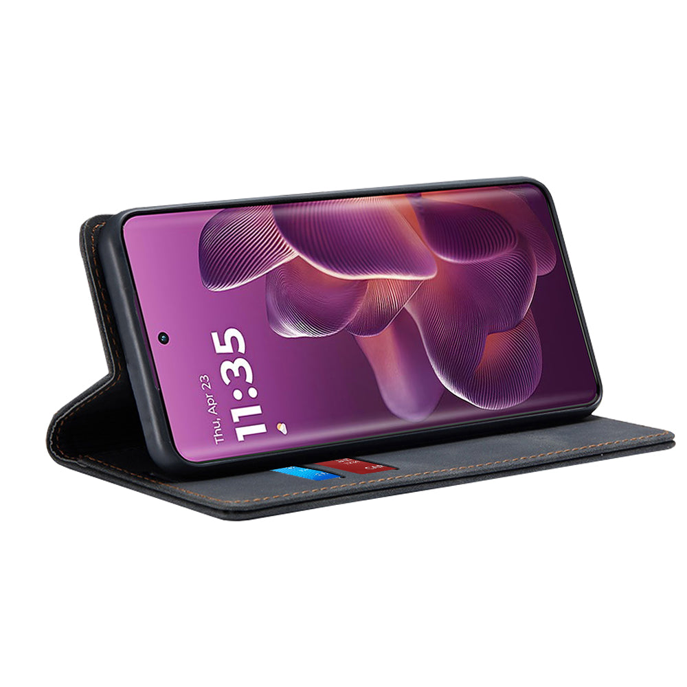 Tok Motorola Edge 60 Pro-hoz, Techsuit, Confy, Fekete