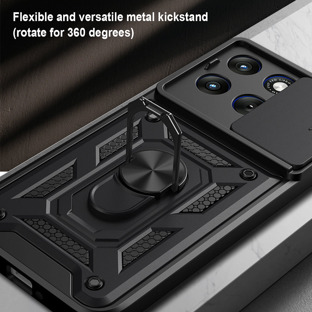 Tok Motorola Edge 70 Fusion-hoz, Techsuit, CamShield, Rózsaarany