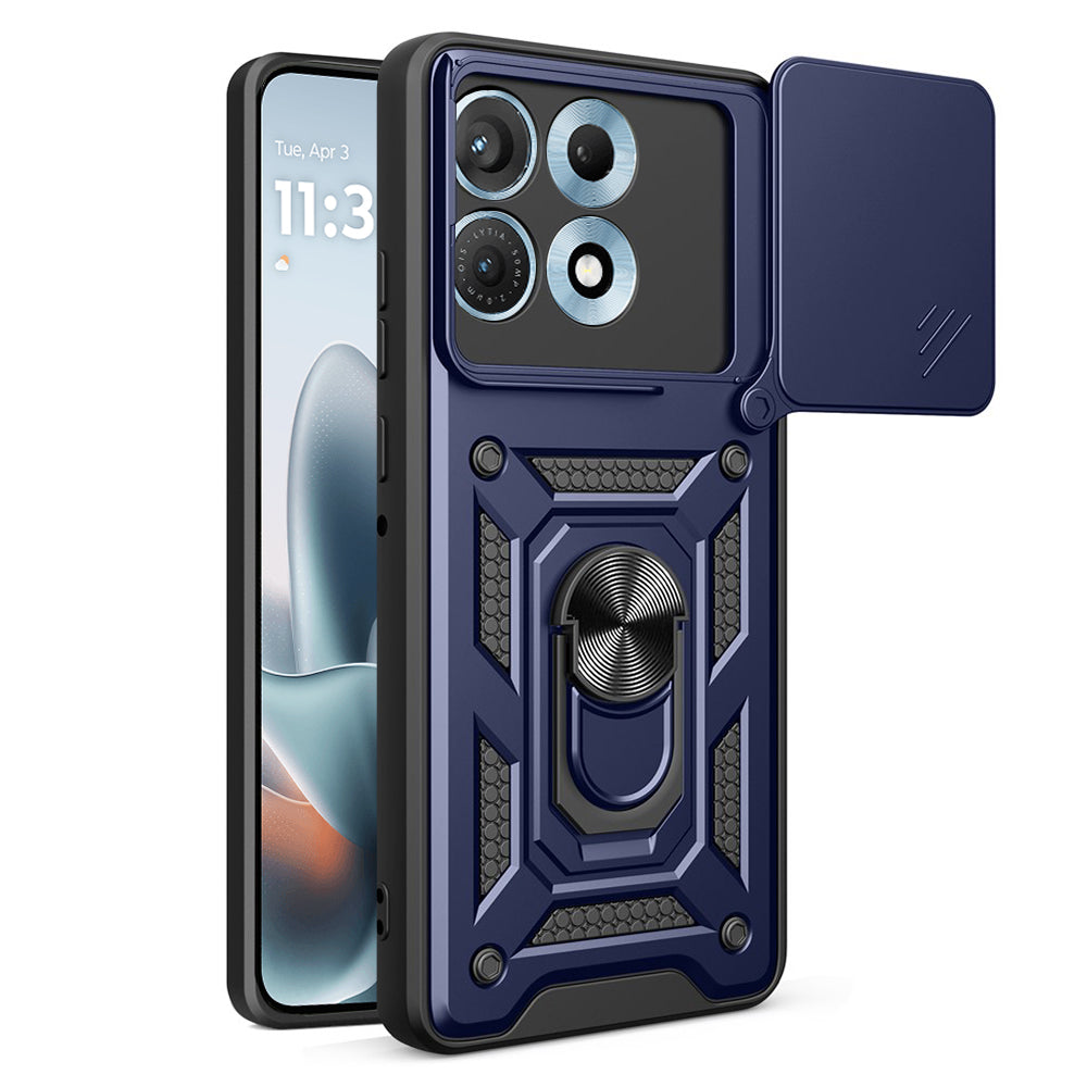 Tok a Motorola Edge 70 Max készülékhez, Techsuit, CamShield, Kék