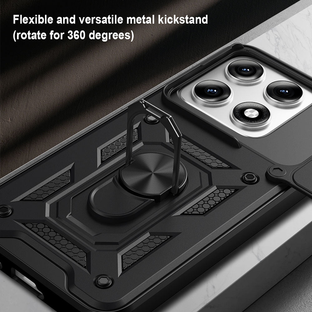 Tok Motorola Edge 70 Pro-hoz, Techsuit, CamShield, Fekete
