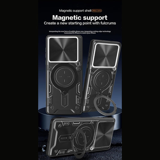 Tok Motorola Edge 70-hoz, Techsuit, CamGuard Pro, Arany Rózsaszín