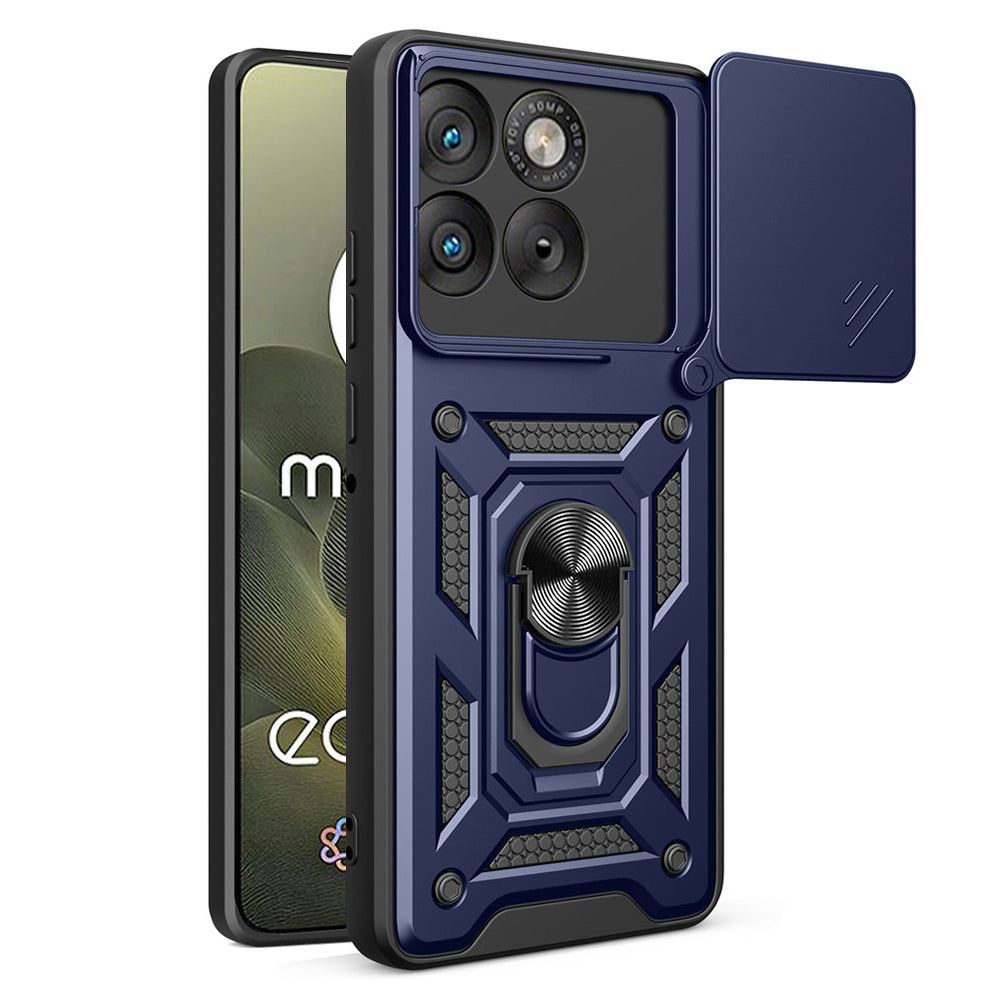Tok Motorola Edge 70-hoz, Techsuit, CamShield, Kék