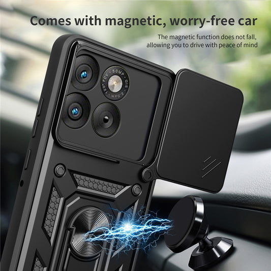 Tok Motorola Edge 70-hez, Techsuit, CamShield, Arany