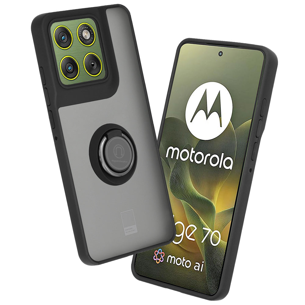 Tok Motorola Edge 70-hoz, Techsuit, Glinth, Fekete