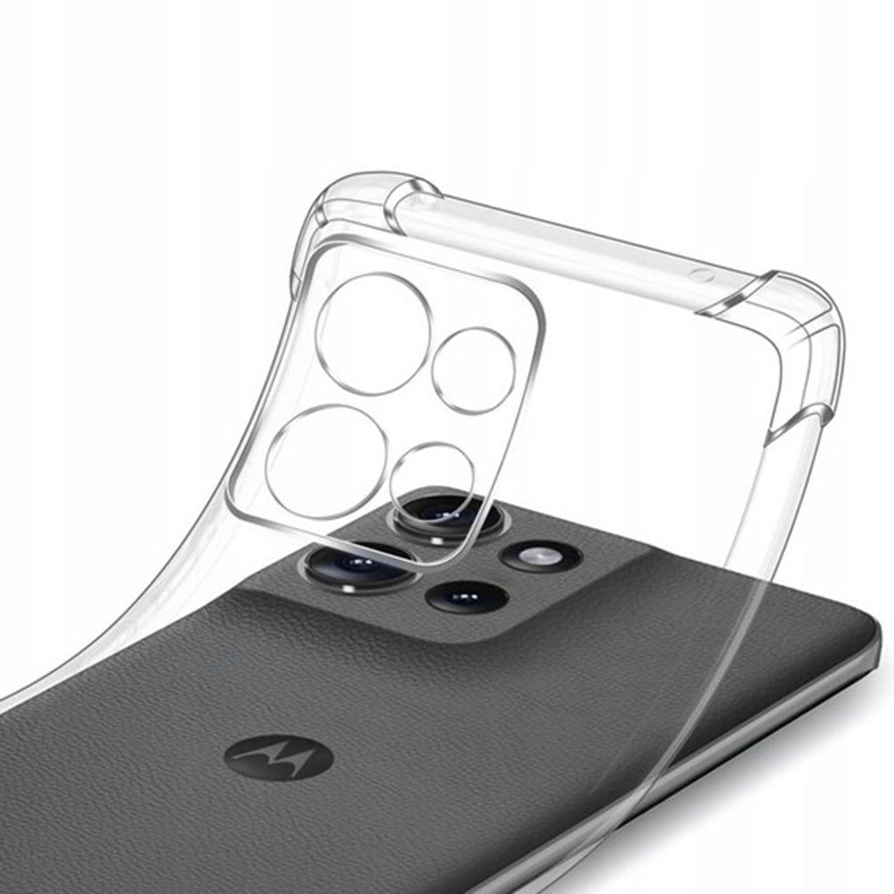 Tok Motorola Edge 70-hez, Techsuit, Ütésálló Átlátszó, Átlátszó