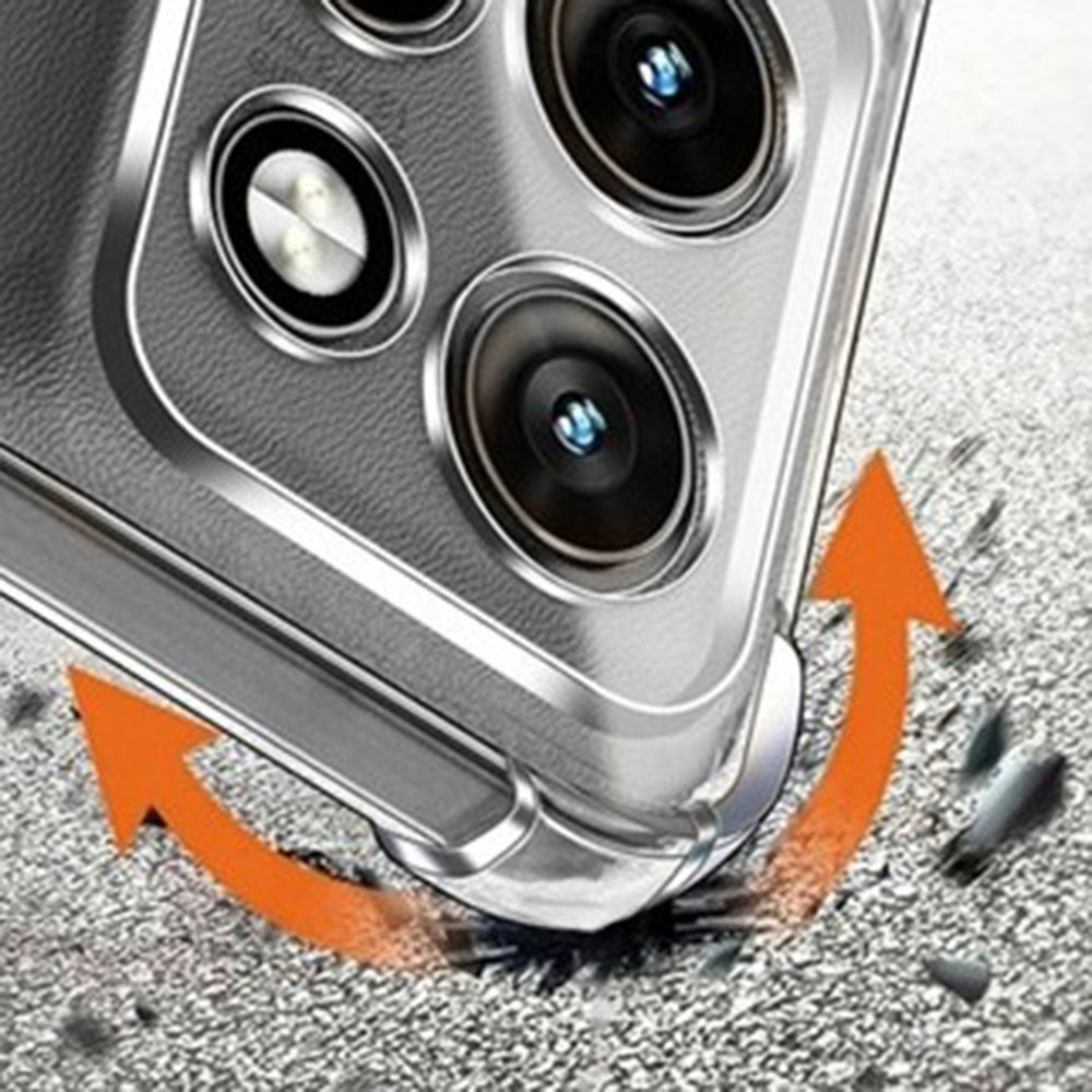 Tok Motorola Edge 70-hez, Techsuit, Ütésálló Átlátszó, Átlátszó