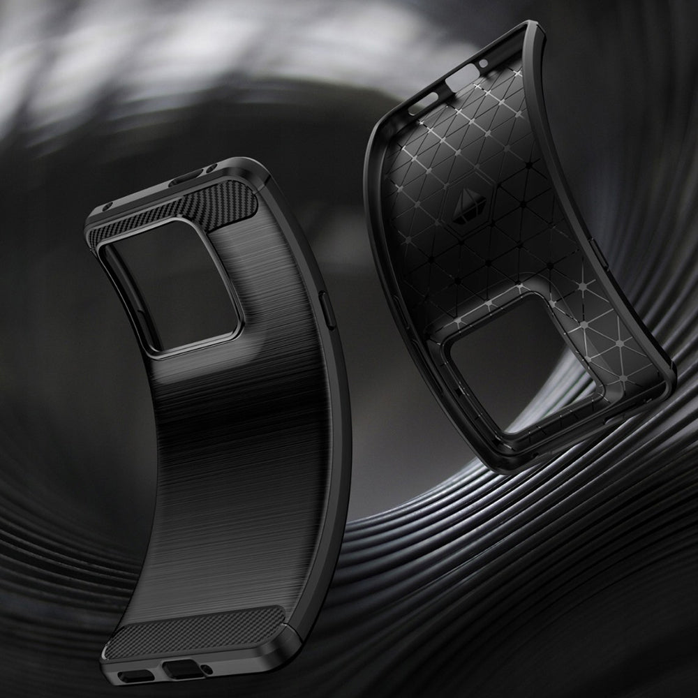 Tok Motorola Edge 70 Ultra / Signature, Techsuit, Carbon, Fekete