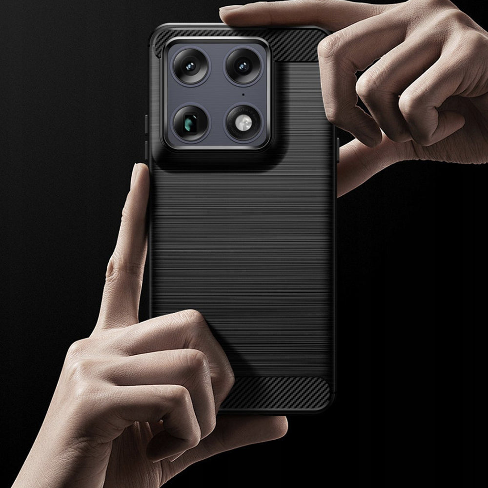 Tok Motorola Edge 70 Ultra / Signature, Techsuit, Carbon, Fekete
