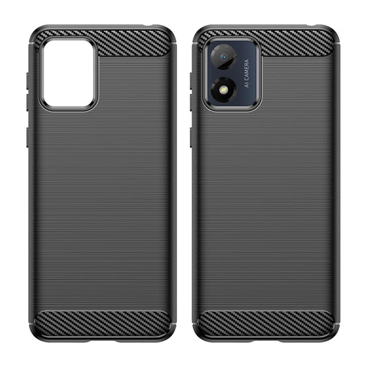 Tok a Motorola Moto E13-hoz, Techsuit, karbon, fekete