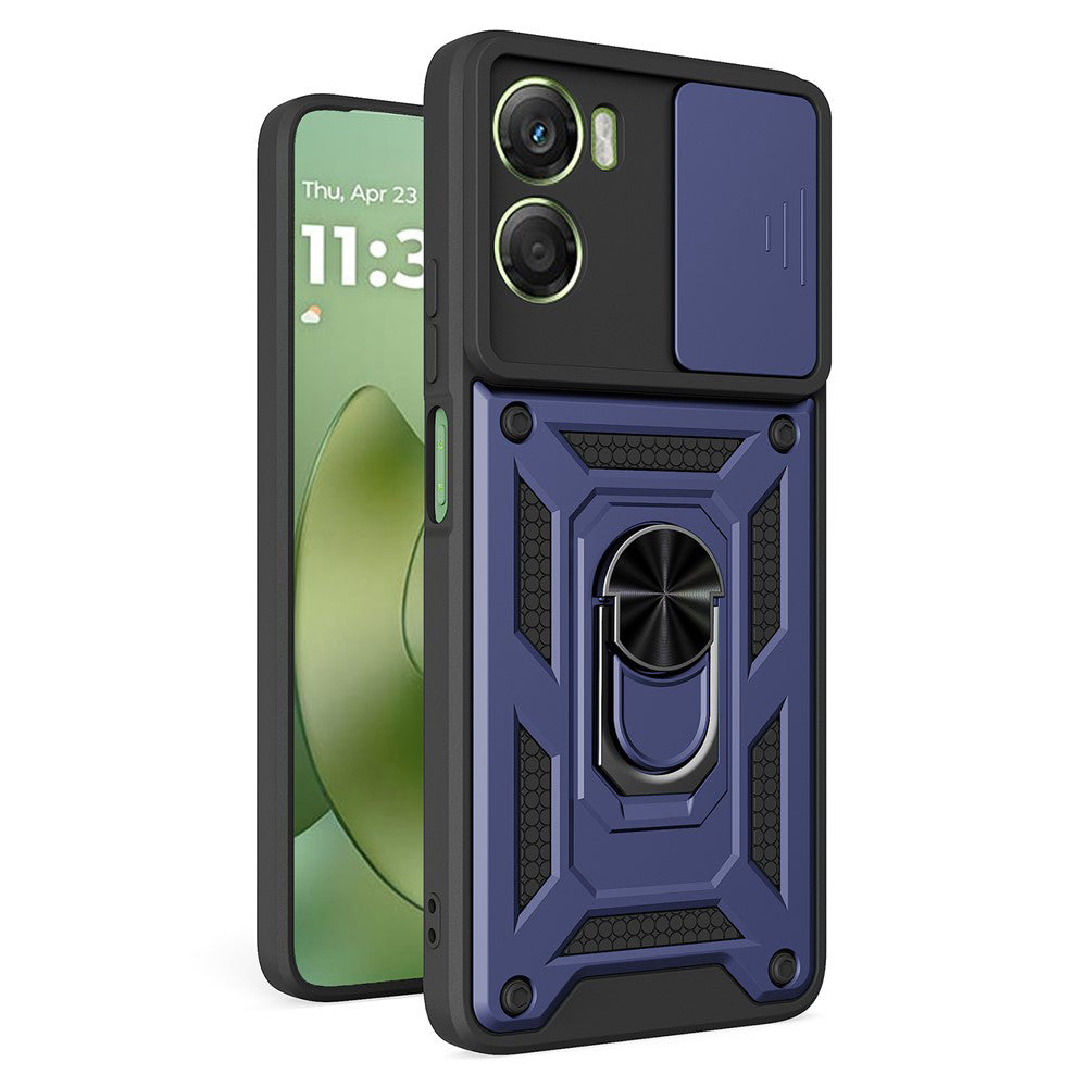 Tok Motorola Moto G06-hoz, Techsuit, CamShield, Kék
