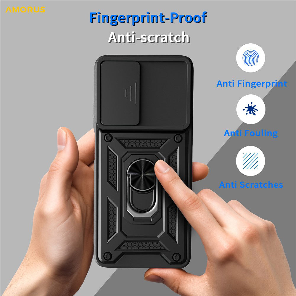 Tok Motorola Moto G06-hoz, Techsuit, CamShield, Kék