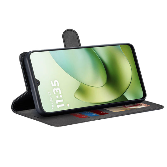 Tok a Motorola Moto G06-hoz, Techsuit, Diary Book, Fekete