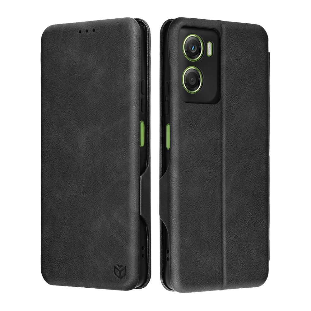 Tok Motorola Moto G06-hoz, Techsuit, Safe Wallet Plus, Fekete