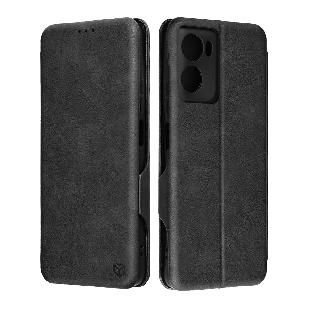 Tok Motorola Moto G06-hoz, Techsuit, Safe Wallet Plus, Fekete