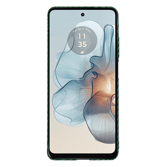 Tok a Motorola Moto G24 Power készülékhez, Techsuit, Carbonite FiberShell, zöld