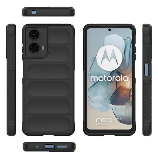 Tok Motorola Moto G24 Power készülékhez, Techsuit, Magic Shield, Fekete