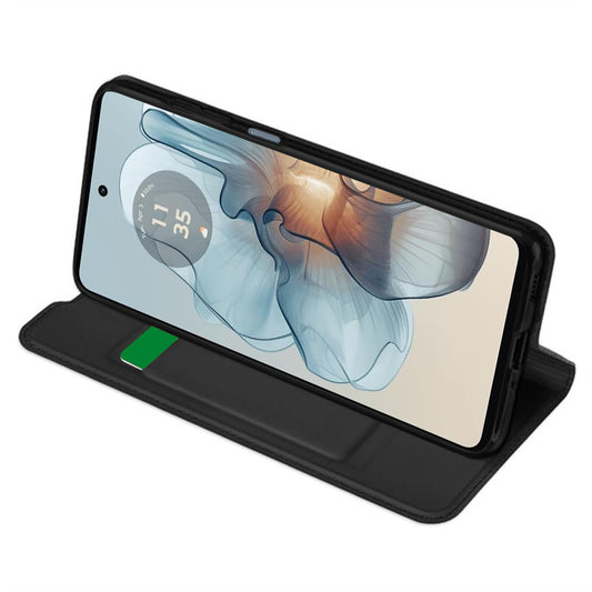 Tok a Motorola Moto G24 Power készülékhez, Techsuit, Magskin Book, Fekete