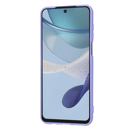 Tok a Motorola Moto G53-hoz, Techsuit, SoftFlex, Világos lila