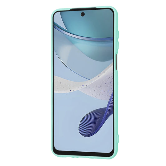Tok Motorola Moto G53-hoz, Techsuit, SoftFlex, Türkiz