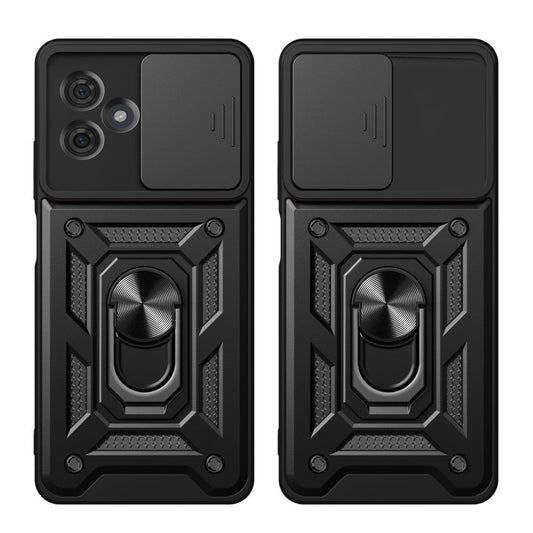 Tok Motorola Moto G54-hez, Techsuit, CamShield, Fekete