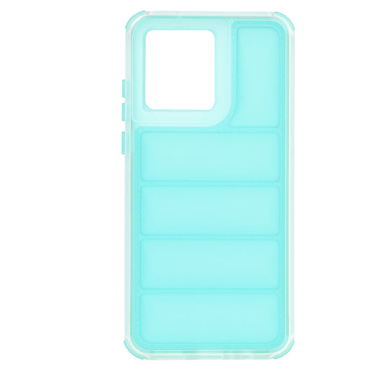 Tok a Motorola Moto G84-hez, Techsuit, Wave Shield, Türkiz