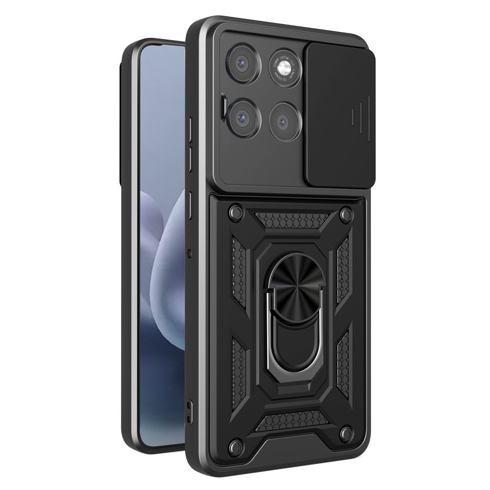 Tok a Motorola Moto G86 Power készülékhez, Techsuit, CamShield, fekete