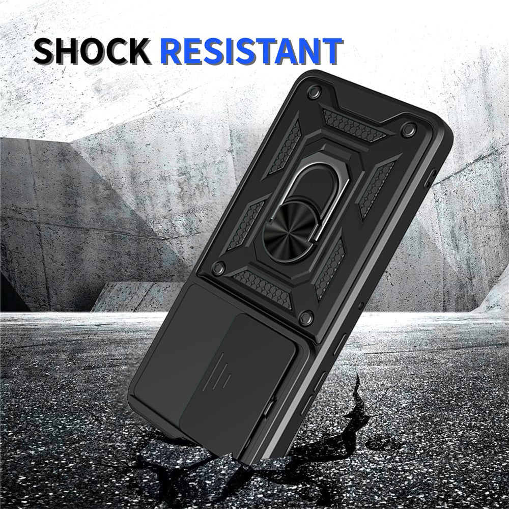 Tok a Motorola Moto G86 Power készülékhez, Techsuit, CamShield, fekete