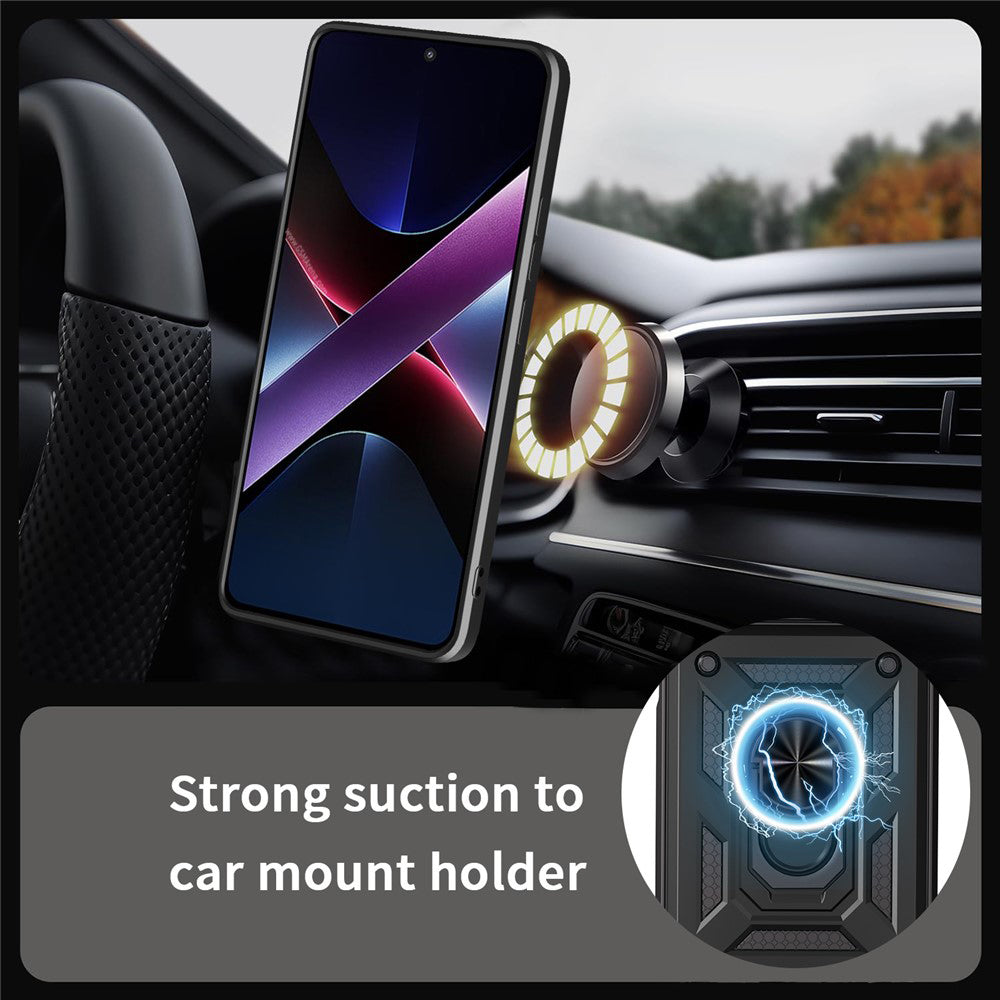 Tok a Motorola Moto G86 Power készülékhez, Techsuit, CamShield, fekete