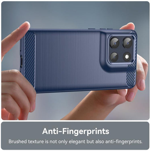 Tok a Motorola Moto G86-hoz, Techsuit, karbon, kék