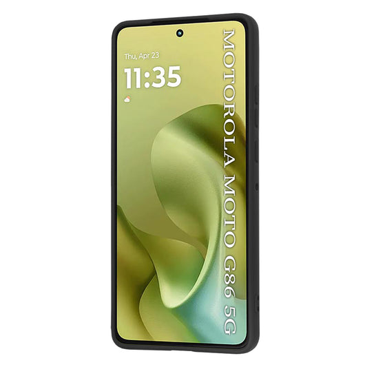 Tok a Motorola Moto G86-hoz, Techsuit, SoftFlex, Fekete
