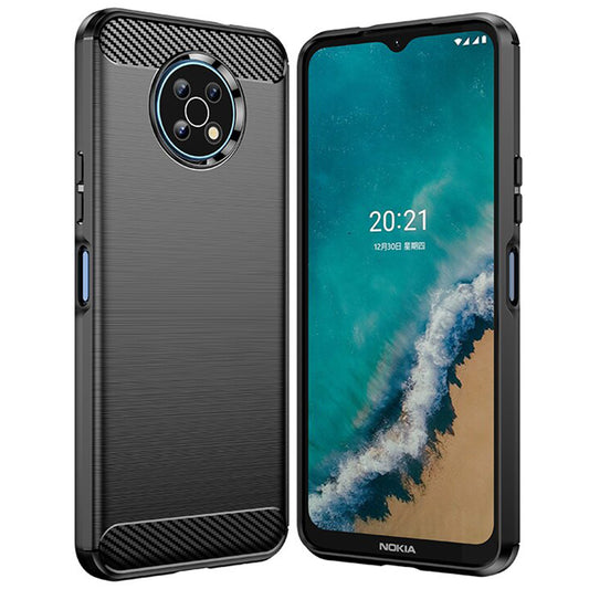 Tok Nokia G50-hez, Techsuit, karbon, fekete