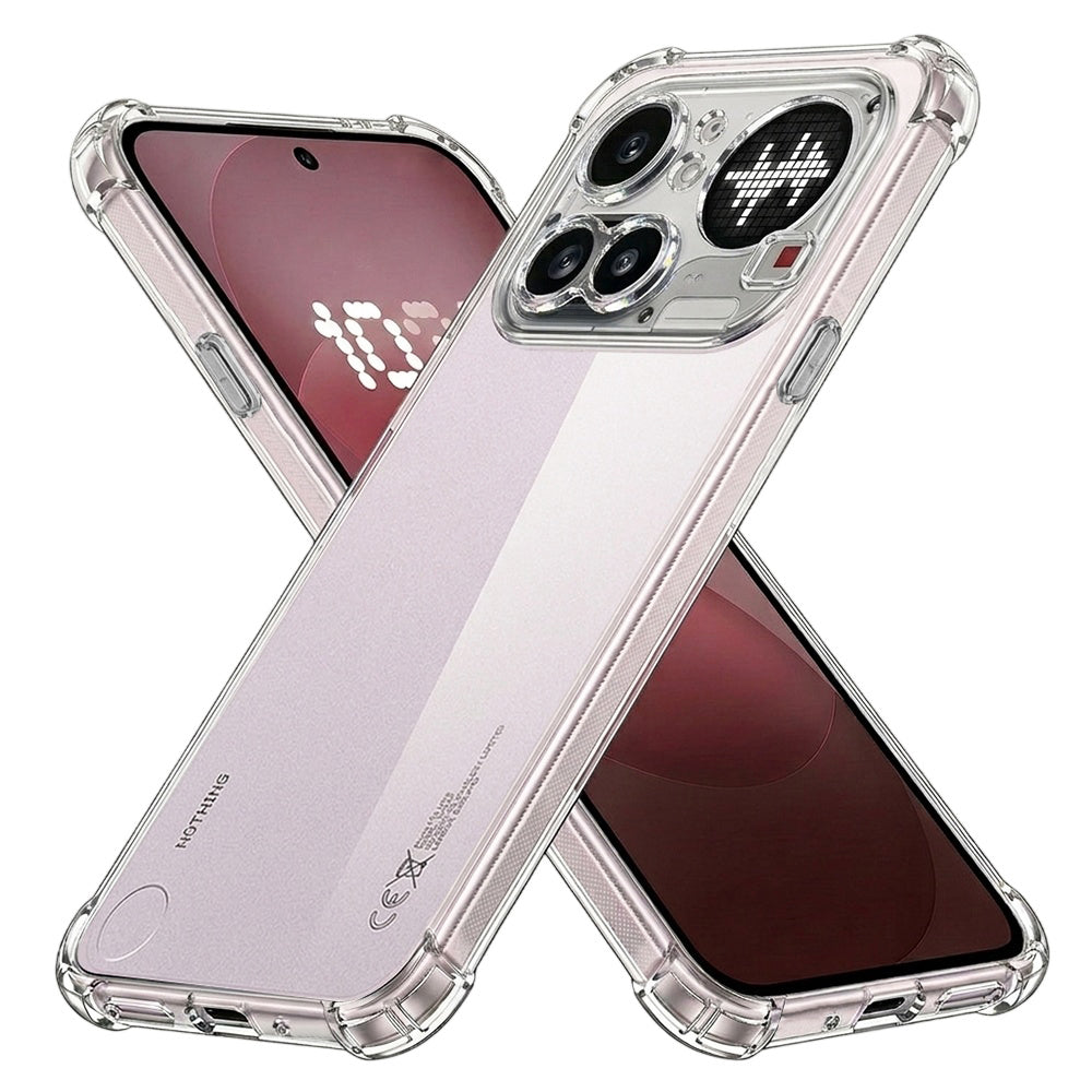 Tok a Nothing Phone (4a) Pro-hoz, Techsuit, Ütésálló Átlátszó, Átlátszó