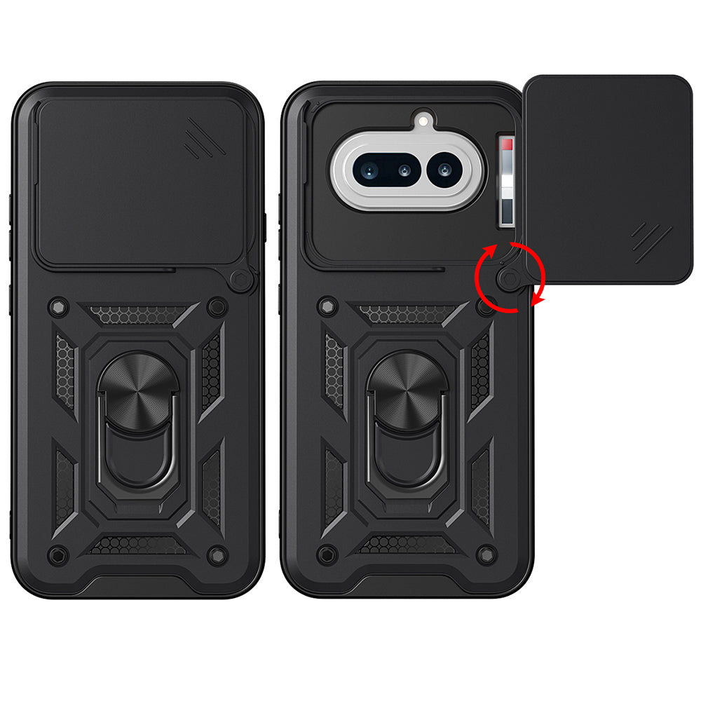 Tok a Nothing Phone (4a) készülékhez, Techsuit, CamShield, Fekete