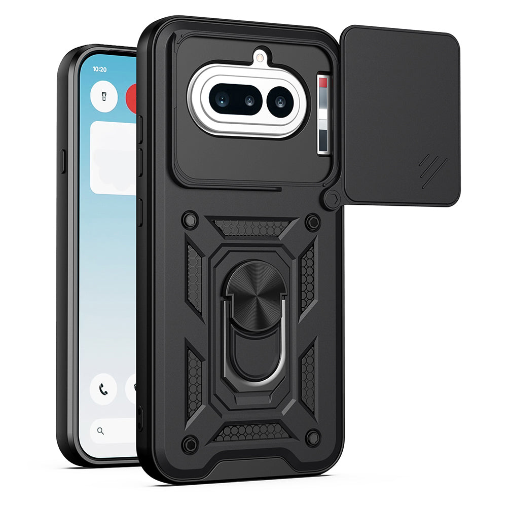 Tok a Nothing Phone (4a) készülékhez, Techsuit, CamShield, Fekete