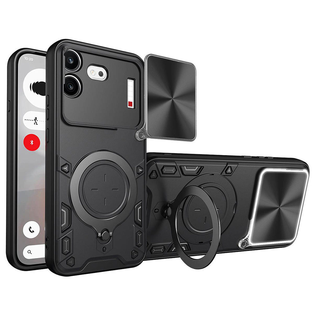 Tok a Nothing Phone (4b) készülékhez, Techsuit, CamGuard Pro, Fekete